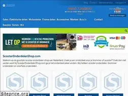 Sites similar to scooteronderdelenshop.com