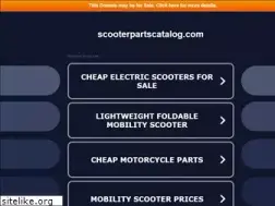 Sites similar to scooterpartscatalog.com