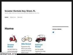 Sites similar to scooterrentalskeywest.com