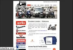 Sites similar to scooterslondon.net