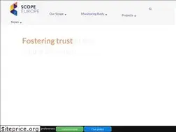 Sites similar to scope-europe.eu