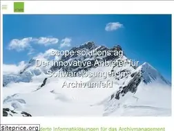 Sites similar to scope.ch