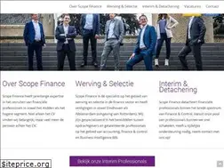 Sites similar to scopefinance.nl