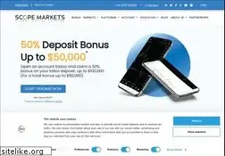Sites similar to scopemarkets.com