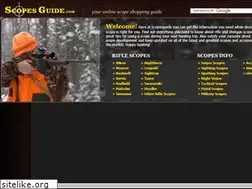 Sites similar to scopesguide.com