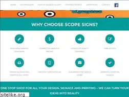Sites similar to scopesigns.com.au