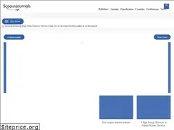 Sites similar to scopusjournals.info