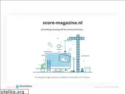 Sites similar to score-magazine.nl