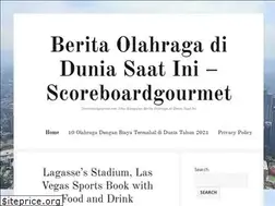 Sites similar to scoreboardgourmet.com