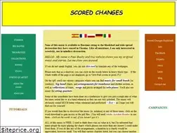 Sites similar to scoredchanges.com