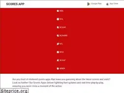 Sites similar to scoresapp.com