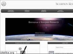 Sites similar to scorpionresearch.com