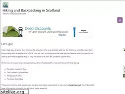 Sites similar to scotlandbackpacking.com
