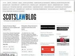 Sites similar to scotslawblog.com