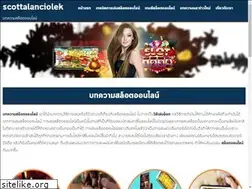Sites similar to scottalanciolek.com