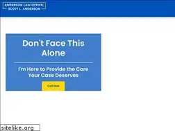 Sites similar to scottandersonlaw.com