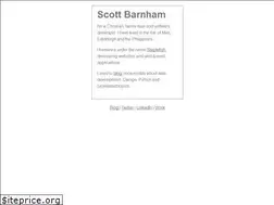 Sites similar to scottbarnham.com