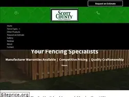 Sites similar to scottcountyfence.com