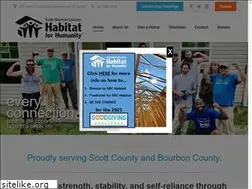 Sites similar to scottcountyhabitat.org