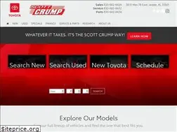 Sites similar to scottcrumptoyota.com