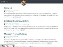 Sites similar to scottdorman.blog