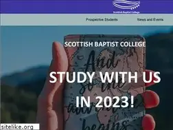 Sites similar to scottishbaptistcollege.org