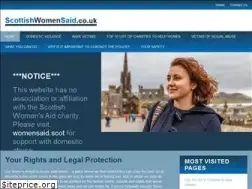 Sites similar to scottishwomensaid.co.uk