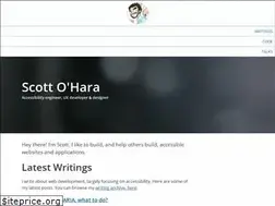 Sites similar to scottohara.me