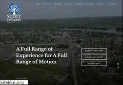 Sites similar to scottorthopedic.com
