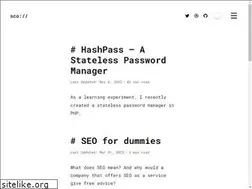 Sites similar to scottparry.co