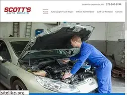 Sites similar to scottsautorepairleominster.com
