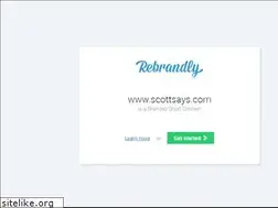 Sites similar to scottsays.com