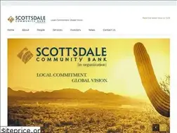Sites similar to scottsdalecommunitybank.com
