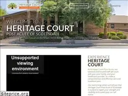 Sites similar to scottsdaleheritagecourt.com