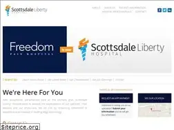 Sites similar to scottsdalelibertyhospital.com