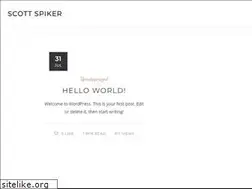 Sites similar to scottspiker.com