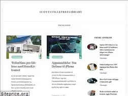 Sites similar to scottsvillefreelibrary.org