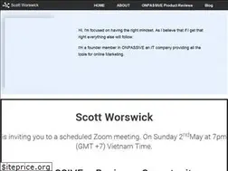 Sites similar to scottworswick.com