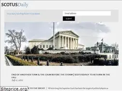 Sites similar to scotusdaily.com