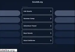 Sites similar to scoutdb.org