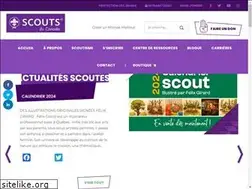 Sites similar to scoutsducanada.ca
