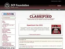Sites similar to scp-foundation.org