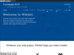 Sites similar to scp-pt.wikidot.com