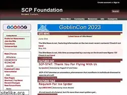 Sites similar to scp-wiki.com