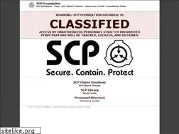 Sites similar to scpfoundation.org