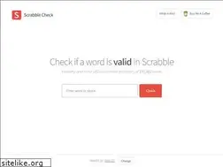 Sites similar to scrabblecheck.com