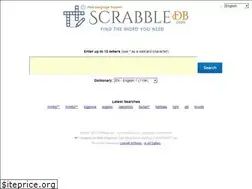 Sites similar to scrabbledb.com