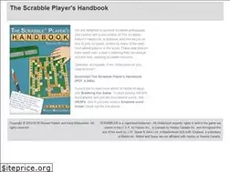 Sites similar to scrabbleplayershandbook.com