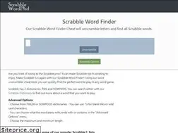 Sites similar to scrabblewordfind.com