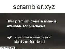 Sites similar to scrambler.xyz